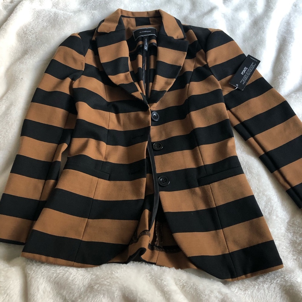 3 button blazer from le chateau .